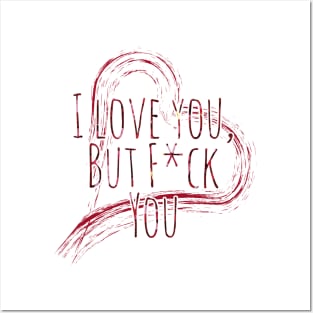 I love you...? Posters and Art